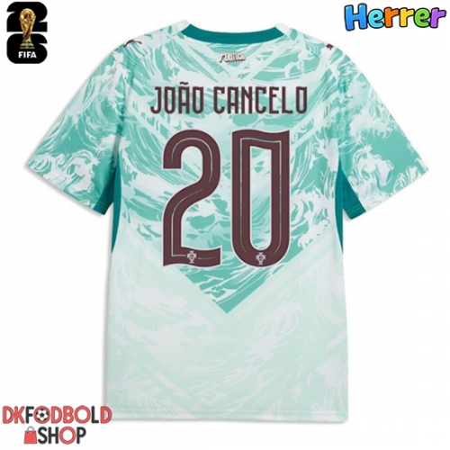 Portugal Joao Cancelo #20 Udebanetrøje VM 2026 Kort ærmer